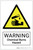 Warning: Chemical Burns Hazard - Label
