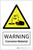 Warning: Corrosive Material Safely - Label