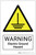 Warning: Electric Ground Hazard - Label