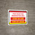 Post Injection Observation Area - Stay in Car/Turn Off Engine Landscape - Wall Sign