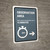 Observation Area: Please Remain In Observation Area: Right Arrow Portrait - Wall Sign