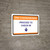 Covid-19 Vaccination Center: Proceed To Check In Down Arrow Landscape - Wall Sign