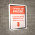 Covid-19 Vaccine: Please Follow The Arrows For The Registration Line Down Arrow Portrait - Wall Sign
