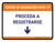 Covid-19 Vaccination Center Proceed To Check In Down Arrow Spanish Landscape - Wall Sign