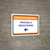 Covid-19 Vaccination Center Proceed To Check In Left Arrow Spanish Landscape - Wall Sign