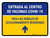 Covid-19 Vaccine Center: Entrance Reserved Parking Up Arrow V2 Spanish Landscape - Wall Sign