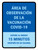 Covid-19 Vaccination Observation Area Spanish Portrait - Wall Sign