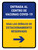 Covid-19 Vaccine Center Entrance Reserved Parking Right Arrow V2 Spanish Portrait - Wall Sign