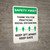Safety First: Thank You For Social Distancing - Keep 3ft Apart Keep Safe Portrait - Wall Sign