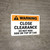 Hazard: Close Clearance Do Not Ride Side Or Top Of Car - Wall Sign