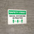 Safety First: Social Distancing in Practice 3ft Landscape - Wall Sign