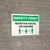 Safety First: Maintain Social Distancing with 3ft Icon Landscape - Wall Sign