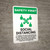 Safety First: Social Distancing to Ensure Health with 3ft Icon Portrait - Wall Sign