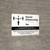 Social Distancing 1m One Customer At A Time with Icon Landscape - Wall Sign