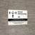 Social Distancing 3ft One Customer At A Time with Icon Landscape - Wall Sign