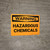 Hazard: Hazardous Chemicals - Wall Sign