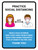 Practice Social Distancing with Icons 3ft Portrait - Wall Sign