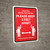 Practice Social Distancing Red - Please Keep 3Ft Apart Portrait - Wall Sign