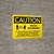 Caution: 3ft Social Distancing We Are Limiting the Number of Customers with Icon Landscape - Wall Sign
