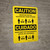 Caution: Maintain Social Distancing From Others - 3 ft Bilingual Spanish Portrait - Wall Sign