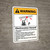 Warning: Electrocution Hazard Electrical Lines Remote Control ANSI - Wall Sign