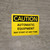 Caution: Automatic Equipment May Start At Any Time Landscape - Wall Sign