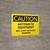 Caution: Automatic Will Start Without Warning Landscape - Wall Sign