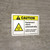 Caution: Equipment Starts Automatically Lockout and Tagout Before Servicing Landscape - Wall Sign