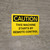 Caution: This Machine Starts By Remote Control Landscape - Wall Sign
