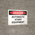 Danger: Automatic Start Equipment Landscape - Wall Sign
