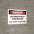 Danger: Automatically Controlled May Start At Any Time Landscape - Wall Sign