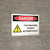 Danger: This Machine Starts Automatically Landscape with Hazard Icon - Wall Sign