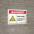 Danger: ANSI Stay Clear Automatic Start Equipment Landscape - Wall Sign