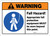 Warning: Fall Hazard Wear Appropriate PPE ANSI - Wall Sign
