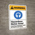 Warning: Hazardous Noise Area Hearing Protection Must Be Worn ANSI - Wall Sign