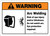 Warning: Do Not Watch Arc Eye Protection Required ANSI - Wall Sign