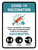 Covid-19 Vaccinations Face Mask Required Even If You Have Been Vaccinated Portrait - Wall Sign
