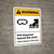 Warning: PPE Required Safety Glasses Steel Toes ANSI - Wall Sign