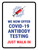 We Now Offer Covid-19 Antibody Testing Just Walk In Portrait - Wall Sign