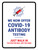 We Now Offer Covid-19 Antibody Testing Portrait - Wall Sign