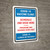 Covid-19 Vaccine Clinic Schedule 2nd Dose Here Bilingual Spanish Portrait - Wall Sign