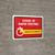 Covid-19 Rapid Testing Red Landscape - Wall Sign