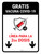 Free Covid-19 Vaccine 2nd Dose Down Arrow Spanish Portrait - Wall Sign
