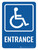 Accessible Entrance Portrait - Wall Sign