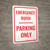 Emergency Room Parking Only Portrait - Wall Sign