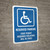 Reserved Parking Permit Required Portrait - Wall Sign