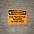 Warning: PPE Eye Protection Required - Wall Sign