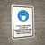 If You Do Not Have A Proof Of Vaccination Available, Please Continue To Wear A Face Mask with Icon Portrait - Wall Sign