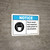 Notice Face Mask Not Required With Proof Of Vaccination ANSI Landscape - Wall Sign