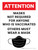 Attention: Masks Not Required For Anyone Who Is Vaccinated Others Must Wear A Mask - Wall Sign